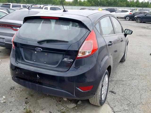 3FADP4TJ0GM183986 - 2016 FORD FIESTA S BLACK photo 4