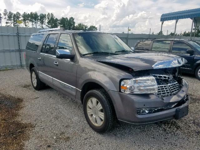5LMJJ3J50AEJ09830 - 2010 LINCOLN NAVIGATOR GRAY photo 1