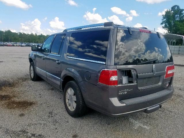 5LMJJ3J50AEJ09830 - 2010 LINCOLN NAVIGATOR GRAY photo 3