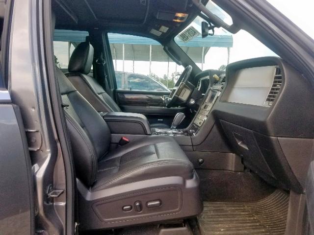 5LMJJ3J50AEJ09830 - 2010 LINCOLN NAVIGATOR GRAY photo 5