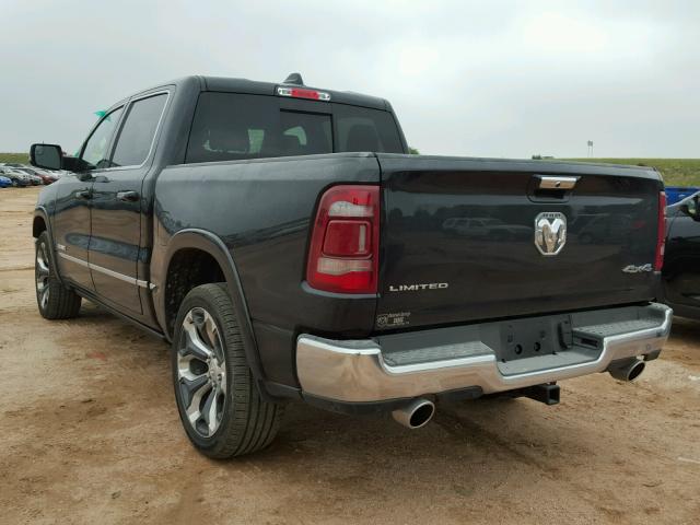 1C6SRFHTXKN524639 - 2019 RAM 1500 LIMIT BLACK photo 3