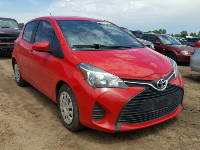 VNKKTUD31GA067181 - 2016 TOYOTA YARIS L RED photo 1