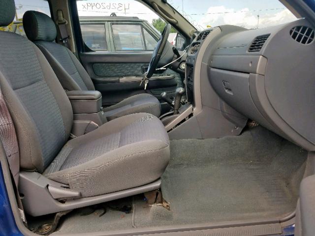 5N1ED28Y84C617131 - 2004 NISSAN XTERRA XE BLUE photo 5