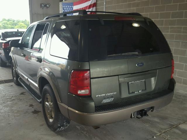 1FMDU74E52ZA82242 - 2002 FORD EXPLORER E GREEN photo 3