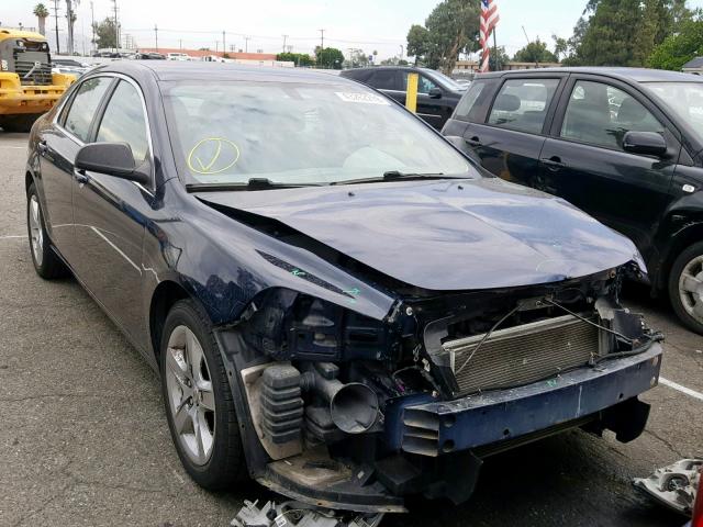 1G1ZB5EB7AF236323 - 2010 CHEVROLET MALIBU LS BLUE photo 1