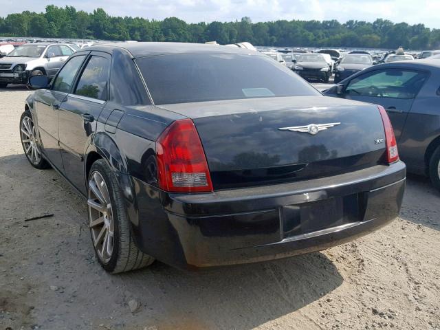 2C3JA43R65H152407 - 2005 CHRYSLER 300 BLACK photo 3