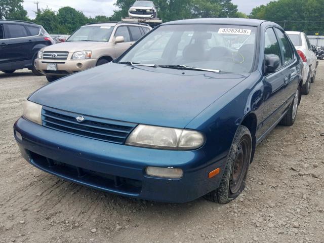 1N4BU31D1VC196185 - 1997 NISSAN ALTIMA XE GREEN photo 2