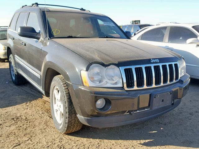 1J4HR58N45C528212 - 2005 JEEP GRAND CHER BLACK photo 1