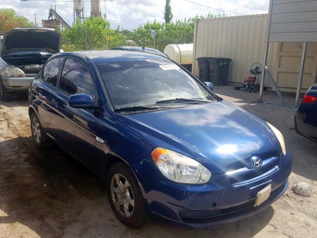 KMHCM3AC9AU157396 - 2010 HYUNDAI ACCENT BLU BLUE photo 1