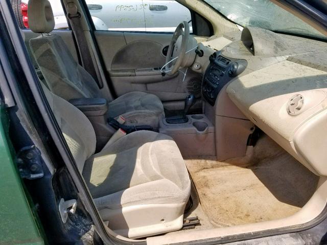 1G8AL52F63Z148867 - 2003 SATURN ION LEVEL GREEN photo 5