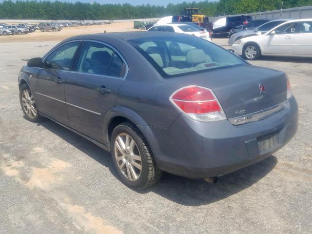 1G8ZS57N48F228487 - 2008 SATURN AURA XE GRAY photo 3