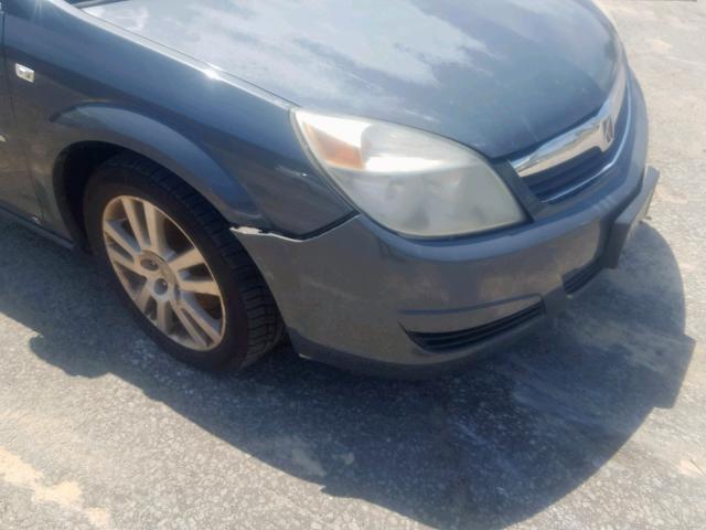 1G8ZS57N48F228487 - 2008 SATURN AURA XE GRAY photo 9