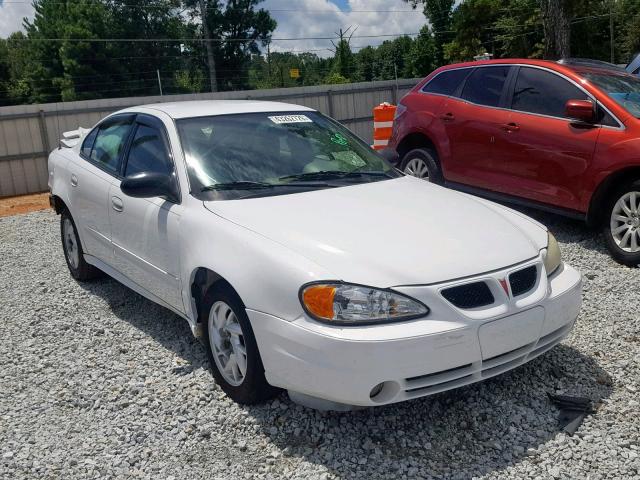 1G2NE52E05M202659 - 2005 PONTIAC GRAND AM S WHITE photo 1