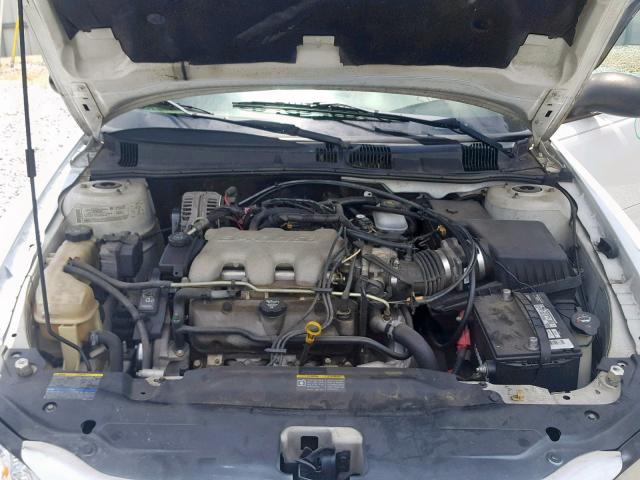 1G2NE52E05M202659 - 2005 PONTIAC GRAND AM S WHITE photo 7