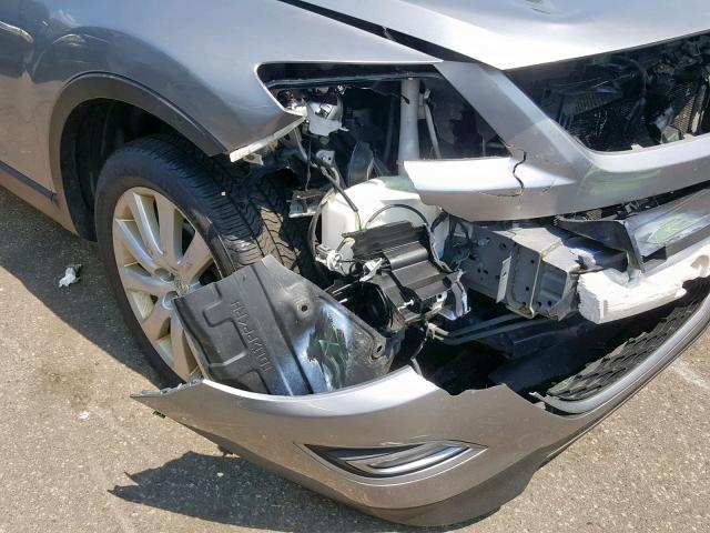 JM3TB3MA8A0224573 - 2010 MAZDA CX-9 SILVER photo 10