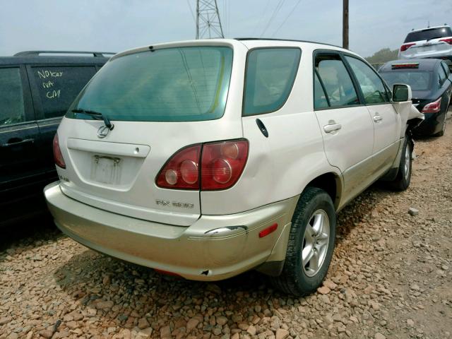 JT6HF10U4Y0135267 - 2000 LEXUS RX 300 TAN photo 4