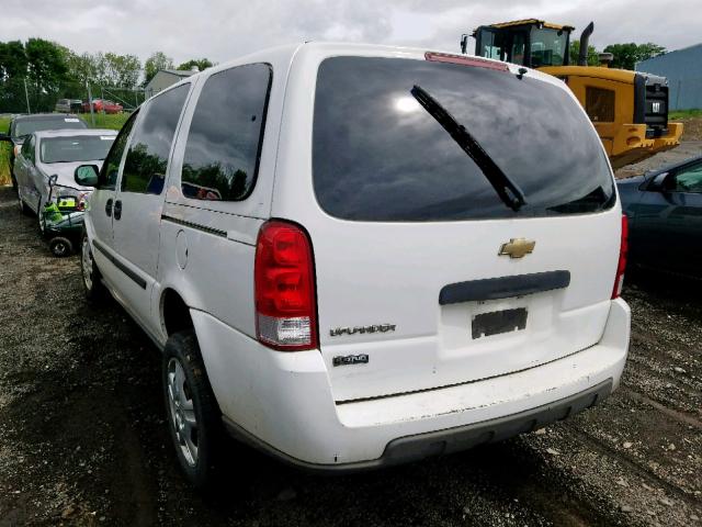 1GBDV13W28D136535 - 2008 CHEVROLET UPLANDER I WHITE photo 3