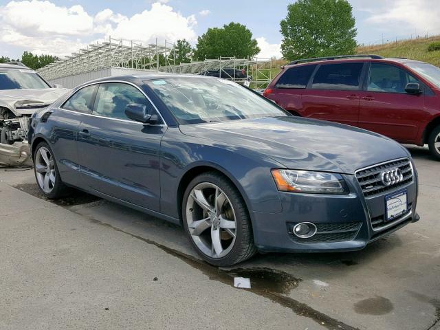 WAULFAFR6AA055343 - 2010 AUDI A5 PREMIUM GRAY photo 1