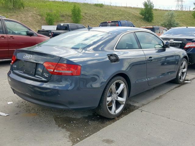 WAULFAFR6AA055343 - 2010 AUDI A5 PREMIUM GRAY photo 4