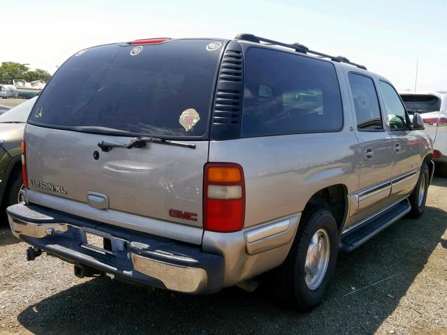 3GKEC16T3YG176105 - 2000 GMC YUKON XL C TAN photo 4