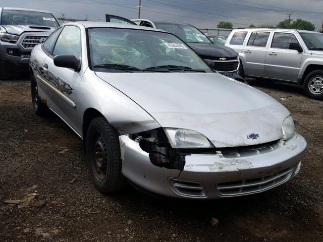 1G1JS124727183176 - 2002 CHEVROLET CAVALIER L SILVER photo 1