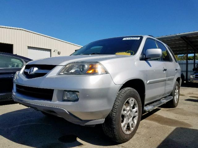 2HNYD18874H527343 - 2004 ACURA MDX TOURIN GRAY photo 2