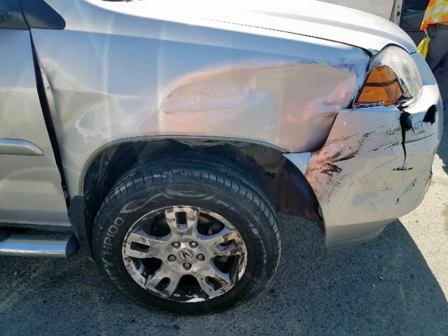 2HNYD18874H527343 - 2004 ACURA MDX TOURIN GRAY photo 9