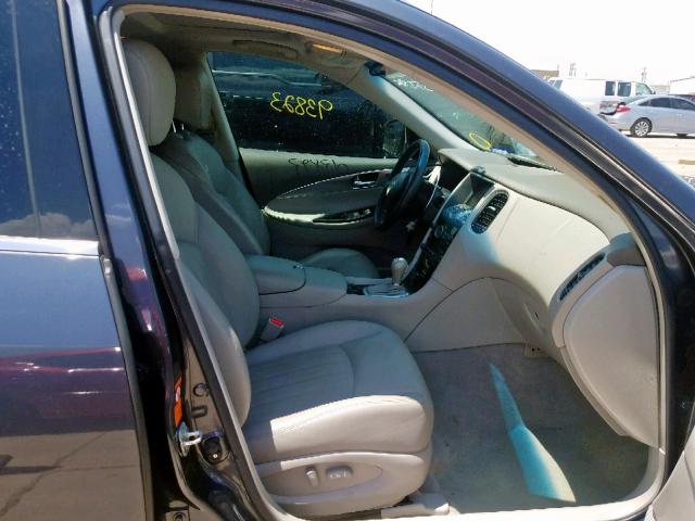 JNKAJ09F38M361038 - 2008 INFINITI EX35 BASE GRAY photo 5