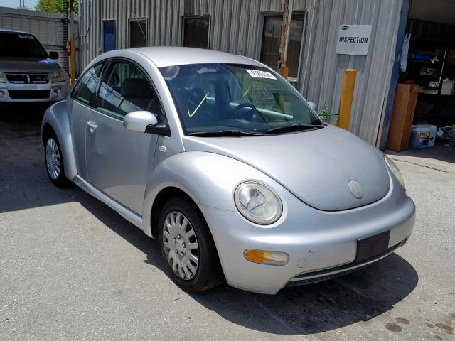 3VWBK21C83M418814 - 2003 VOLKSWAGEN NEW BEETLE Gümüş foto 1