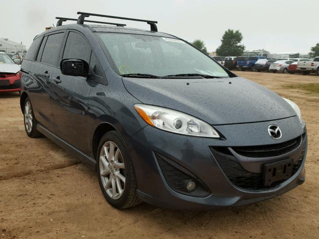 JM1CW2DL9C0142301 - 2012 MAZDA 5 CHARCOAL photo 1