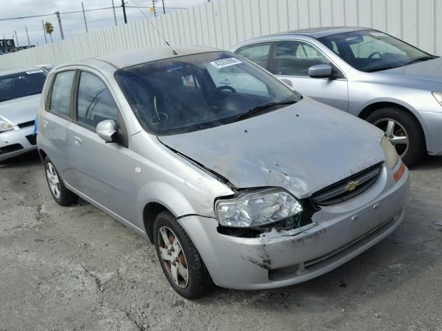 KL1TD666X7B745103 - 2007 CHEVROLET AVEO BASE 银色 照片 9