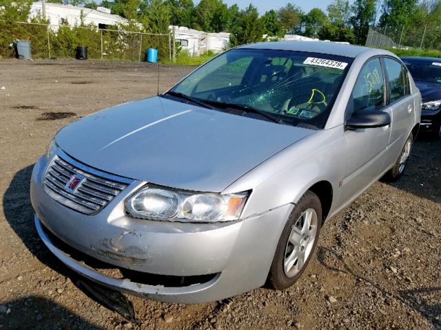 1G8AJ58F47Z198802 - 2007 SATURN ION LEVEL SILVER photo 2