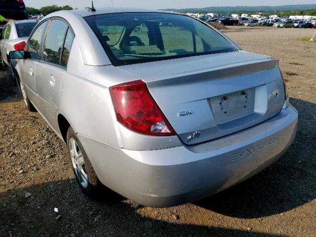 1G8AJ58F47Z198802 - 2007 SATURN ION LEVEL SILVER photo 3