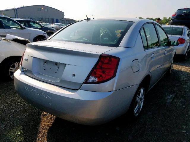 1G8AJ58F47Z198802 - 2007 SATURN ION LEVEL SILVER photo 4