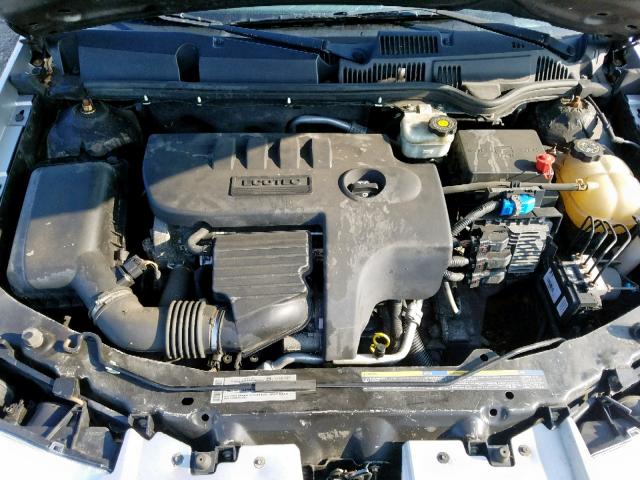 1G8AJ58F47Z198802 - 2007 SATURN ION LEVEL SILVER photo 7