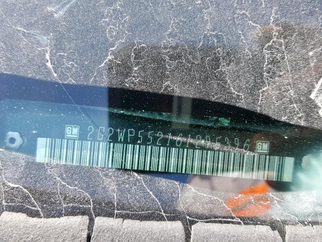 2G2WP552161295396 - 2006 PONTIAC GRAND PRIX TAN photo 10