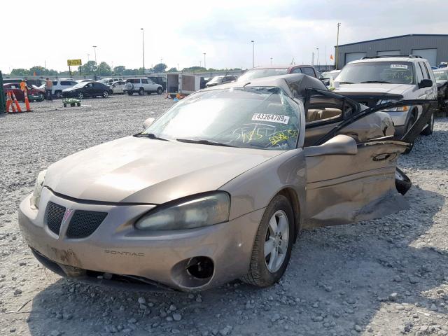 2G2WP552161295396 - 2006 PONTIAC GRAND PRIX TAN photo 2