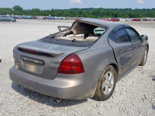 2G2WP552161295396 - 2006 PONTIAC GRAND PRIX TAN photo 4