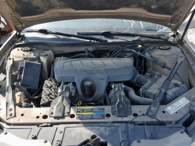 2G2WP552161295396 - 2006 PONTIAC GRAND PRIX TAN photo 7