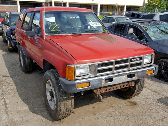 JT4RN62S4H0117862 - 1987 TOYOTA 4RUNNER RN RED photo 1