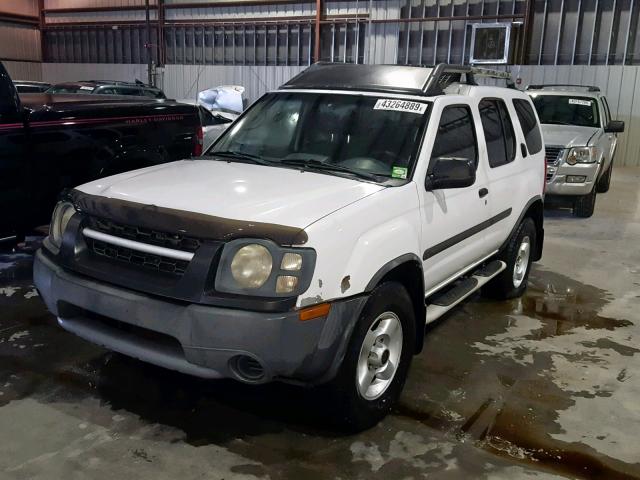 5N1ED28Y43C631204 - 2003 NISSAN XTERRA XE WHITE photo 2