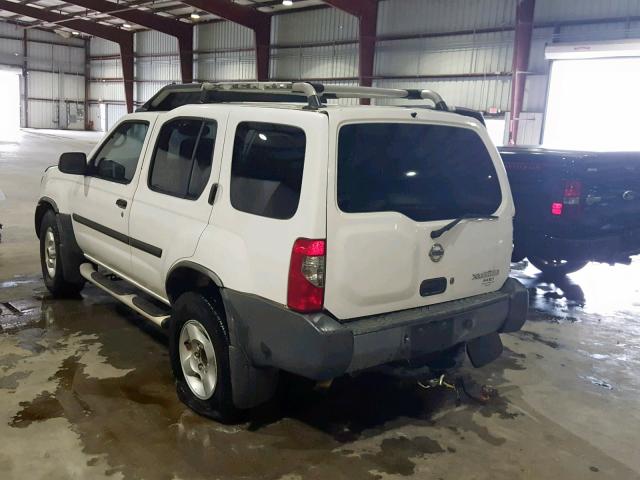 5N1ED28Y43C631204 - 2003 NISSAN XTERRA XE WHITE photo 3