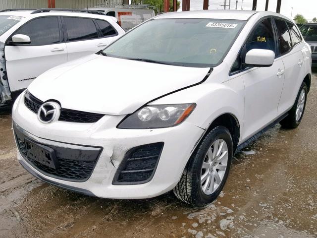 JM3ER2W57A0302047 - 2010 MAZDA CX-7 WHITE photo 2