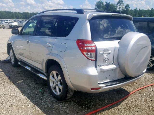 JTMZK31V69D002452 - 2009 TOYOTA RAV4 LIMIT SILVER photo 3