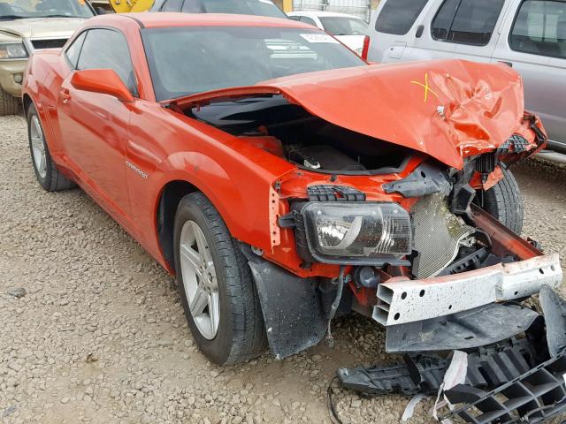 2G1FA1E33C9166161 - 2012 CHEVROLET CAMARO LS ORANGE photo 1