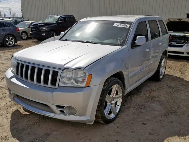 1J8HR78397C558320 - 2007 JEEP GRAND CHER SILVER photo 2