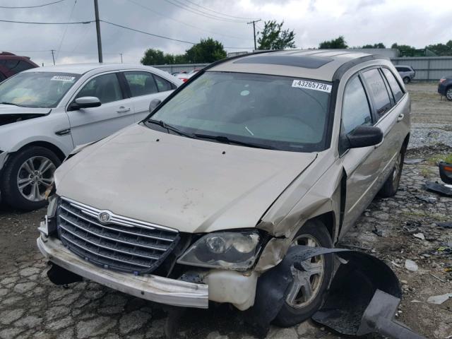 2C4GF68425R575897 - 2005 CHRYSLER PACIFICA T GOLD photo 2