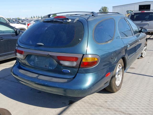 1FALP57U2TG138350 - 1996 FORD TAURUS GL GREEN photo 4