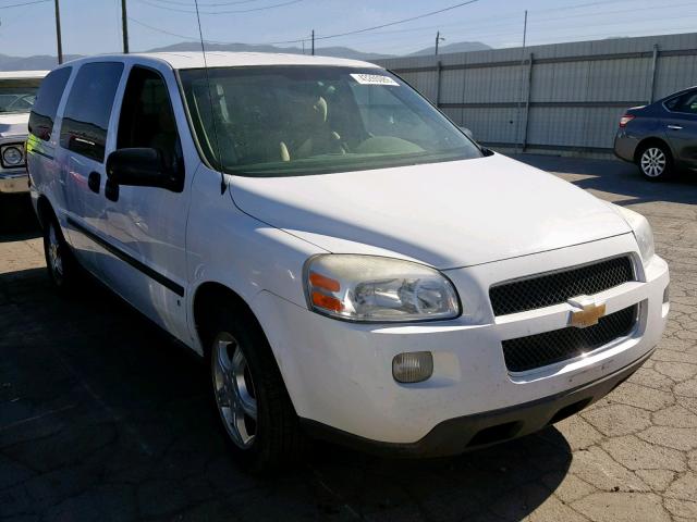 1GNDV23198D185714 - 2008 CHEVROLET UPLANDER L WHITE photo 1