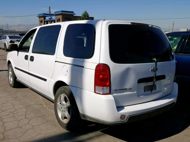 1GNDV23198D185714 - 2008 CHEVROLET UPLANDER L WHITE photo 3